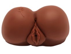 Bangers Big Ass Banger Black Vibrating Masturbator - 17039BLACK