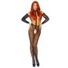 Leg Avenue Reversible Long Sleeved Bodystocking UK 8-14 - 89086