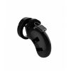 Man Cage 01 Male 3.5 Inch Black Chastity Cage - MCG001BLK