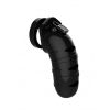 Man Cage 05 Male 5.5 Inch Black Chastity Cage - MCG005BLK