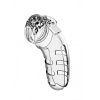 Man Cage 06 Male 5.5 Inch Clear Chastity Cage - MCG006TRA