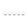 Man Cage White Spare Locks x5 - MCGLOCK001WHT