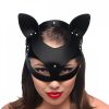 Master Series Bad Kitten Leather Cat Mask - AF845
