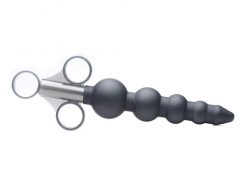 Master Series Silicone Graduated Beads Lube Launcher - AG118