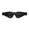 Ouch Black Luxury Eye Mask - OU348BLK