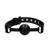 Ouch Breathable Luxury Black Ball Gag - OU345BLK