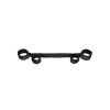 Ouch Spreader Bar With Hand And Ankle Cuffs - OU360BLK