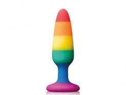 Pride Pleasure Plug Rainbow Small - NSN-0408-52