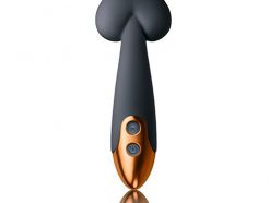 Rocks Off Luv Wand  Black And Copper - 10LUVWBC