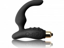 Rocks Off O-Boy 7 Prostate Massager Black - 7OBBKV