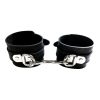 Rouge Garments Black Rubber Ankle Cuffs - RRA1163BK