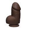 The D - Fat D 6 Inch Chocolate Dildo With Balls - 1705-78-CD