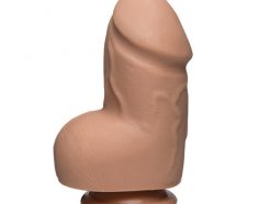 The D - Fat D 6 Inch Vanilla Dildo With Balls - 1705-76-CD
