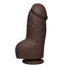 The D - Fat D 8 Inch Firmskyn Chocolate Dildo With Balls - 1705-88-CD